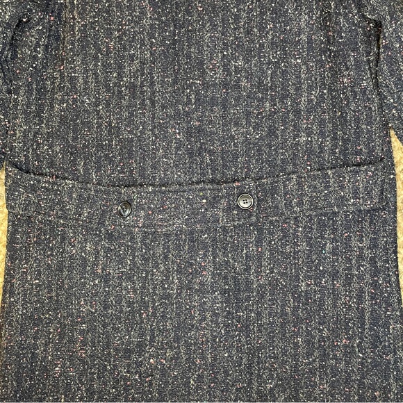 Vintage 80s Saril Ltd. Tweed Ribbed Knit Cuffs Jacket - Picture 8 of 16